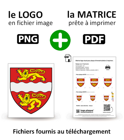 76 Seine-Maritime  - Blason