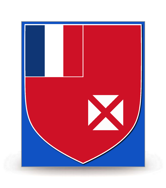 Wallis-et-Futuna - Territoire - Autocollant plaque immatriculation®