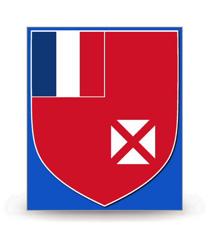 Wallis-et-Futuna - Territoire - Autocollant plaque immatriculation®