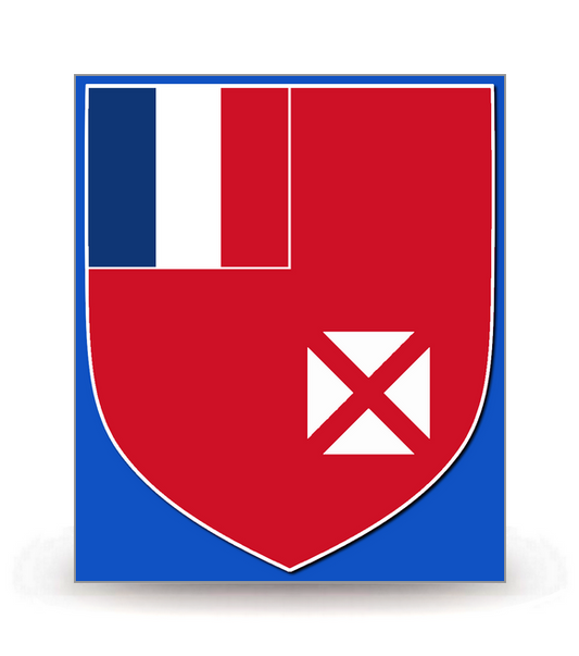 Wallis-et-Futuna - Territoire - Autocollant plaque immatriculation®