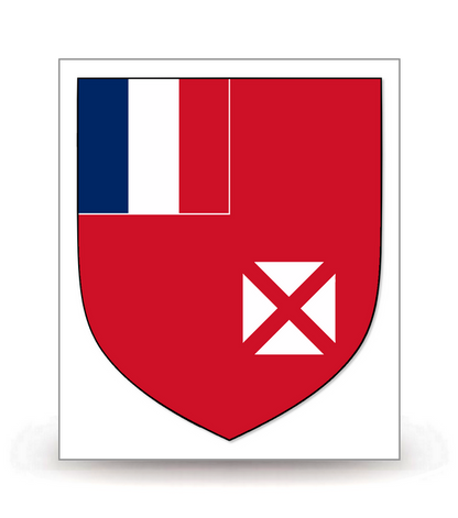 Wallis-et-Futuna - Territoire - Autocollant plaque immatriculation®