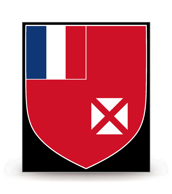 Wallis-et-Futuna - Territoire FN - Autocollant plaque immatriculation®