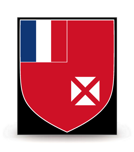 Wallis-et-Futuna - Territoire FN - Autocollant plaque immatriculation®